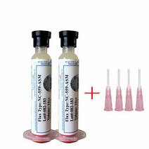 품질 솔더 플럭스 10cc NC-559-ASM-UV 페이스트 핸드폰 LED BGA SMD PGA PCB 수리 + 바늘 재작업 도구, 02 은