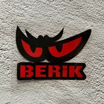 세트 반사 헬멧 오토바이 탱크 데칼 스티커 야마하 Tmax 혼다 HRC 스즈키 가와사키 닌자 베스파 할리, Red Berik