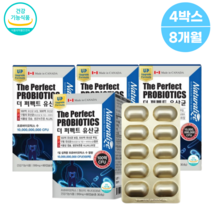 네추럴라이즈 더 퍼펙트 유산균, 4개, 60정, 60정