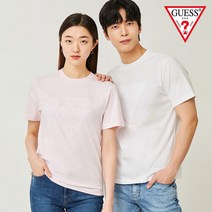 게스진 [게스] 유니 엠보 무테삼각 반팔티(MN2K9410)
