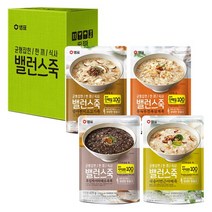 샘표 밸런스죽 체험용 420g x 4종 세트, 1세트