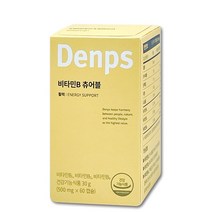 덴프스 비타민B 츄어블 (500mg x 60캡슐) 1박스 ~, 1개, 60정