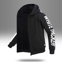 루찌 남성 겨울용 MZ-헤커나염 후드집업 기모 후드