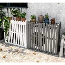 에어컨 실외기 덮개 열차단 관리 커버 보호 가림, 85x35x80 스타 그레이