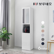 보루네오 [착불]쿠치나 400거울 주방 수납장 부엌 상부장 틈새장 선반장 서랍장 미니 가구, 화이트