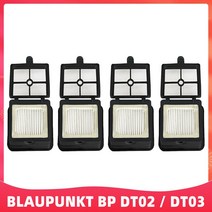 BLAUPUNKT BP-DT02/BP-DT03 바닥 스크러버 진공 청소기 Hepa 필터 교체 예비 부품 액세서리, 03 4 Pcs
