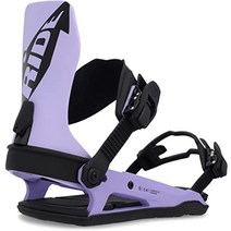 바인딩 스노우보드 버튼 보아부츠 라이드 C-6 남성용, 디지털 바이올렛, 중간 (6-10)