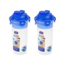 락앤락 믹서 겸용 물병 물통 쉐이크통 470ml 2개
