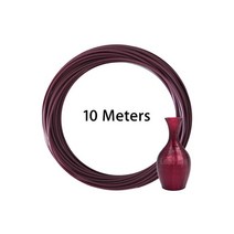 LeoPlas-1.75mm 10 및 20 미터 유연한 소프트 TPU 필라멘트 샘플 3D 프린터 소모품 인쇄 용품 고무 소재, 07 Wine Red 10m 30g