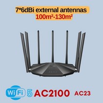 라우터 Tenda와이파이 6 와이파이 AX3000 AX1500 무선 리피터 텐다 2.4 & 5Ghz 기가비트 메쉬 AC2100 듀얼 밴드 범위 확장기, CHINA_Original EU Plug | AC210