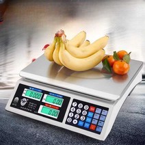 전자 저울 마트 정육점 가격표시 슈퍼 채소, A (오목한 판)