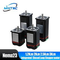 스텝 모터 서브 SERVOMOTOR Nema23 폐쇄 루프 스테퍼 모터 1.2Nm 구동 통합 하이브리드 서보 드라이브 시, 03 2.5N.m_01 8mm shaft