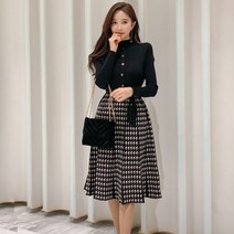 08 동상이몽 서하얀 옷 원피스 투피스 트위드 12월 1월 2월 하객룩 차정원 기은세 강민경 M