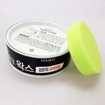[SJ] 불스원 자동차 카 고체 광택제 차 왁스 검정 유색 ( SJ 69000EA ), 본상품