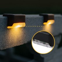 옥상꾸미기 (갈색/주광색) 태양광가로등 LED 자동조명 벽등 태양광전등 계단조명 경관조명 외부벽등, 본상품선택, 본상품선택