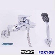 ForU766 샤워수전 샤워기 샤워헤드 수전 샤워줄 샤워헤드수도 목욕용품 수도, 상세페이지 참조