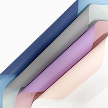 오브꽃스 꽃포장지 플로드지 종이포장지 꽃다발 선물포장 무광 양면컬러, 그레이하늘