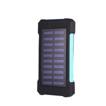 캠핑 파워뱅크 차박 200A 배터리 20000mah 솔라 패널 보조베터리 빠른 충전 외부 배터리 야외 방수 손전등, 05 blue_01 20000mah