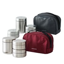 락앤락 스텐 보온도시락, 2 LHC8013 실버 450ml_+구매포인트 2천원(