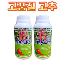 농사친구 대박고추 500ml 고추 전용 정식 전후 비료 영양제 아미노산, 2병