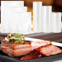 매직 진공 포장팩 세트 롤 파우치 가정용 진공포장비닐 식재료 채소 반찬 보관, 파우치1호