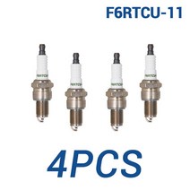 토치 점화 플러그 Candels F6RTCU-11 MITSUBISHI OUTLANDER 점화 시스템 자동 교체 부품 교체, 4 pieces F6RTCU-11