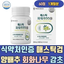 식약처인증 매스틱 검 양배추 회화나무 감초 추출물 키오스 히알루론산 유산균 알로에베라겔 MASTICGUM 메스틱 오일 분말 정 가루 파우더 원물 참좋은 올바른 복용방법 1개월