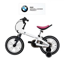 BMW 14인치 어린이 보조바퀴 자전거 키즈 바이크 Rastar 정품, 레드