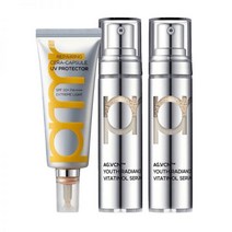 유스 래디언스 비타티놀 세럼 2입 + 리페어링 세라캡슐 UV 프로텍터 40ml SPF50 PA++++ 2종, NO플라스틱(증정품X)