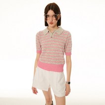 [Hackesch] Lua Knit_Gray Pink