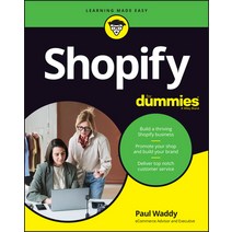 (영문도서) Shopify for Dummies Paperback, English, 9780730394457