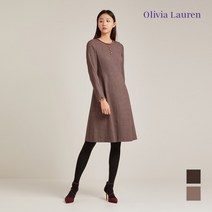체크 핏앤플레어 원피스_VOCOAWWA131