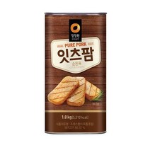 우리집 잇츠팜 1.8kg 대용량 간편식 통조림 스팸 부대찌개 도시락 밥 반찬 자취생 아이반찬 청정원 홈캉스 식재료, 11개