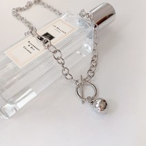 써지컬 볼앤바 목걸이