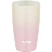 써모스 진공 단열 텀블러 보온 콜드컵 340ml 420ml JDM, 핑크 그라데이션