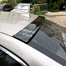 BMW 5 시리즈 F10 2011-2017 년 지붕 스포일러 스포츠 카본 후면 트렁크 윙 바디 키트, Carbon fiber look