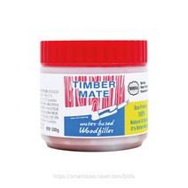 팀버메이트 우드필러 (500g) 수용성 목재 메꾸미 보수, 브러쉬 박스(BRUSH BOX)