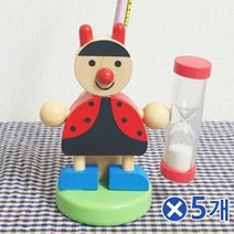 3분 모래시계 칫솔꽂이 랜덤발송x5개 칫솔정리 칫솔함