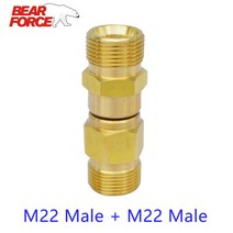 고압 와셔 회전 커넥터 자동차 황동 M22 암 +, 한개옵션0
