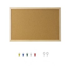 코르크보드-40X60 게시판 인테리어 사무실 매장 가정 학교 어린이집 전시 메모 스케줄 사진