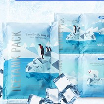 우수한 보냉력 재사용 아이스팩 5개 휴대용아이스팩 냉동팩 아이스쿨러, 2호