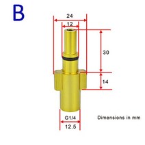 Karcher Nilfisk 스노우 폼 랜스 폼 노즐 어댑터 자동차 와셔 용 고압 워터 건 커넥터, 02 브라운