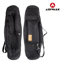 에어워크 42인치 멀티백 고급형 스케이트보드 가방, 블랙