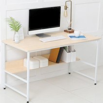 블루밍홈 언더랙 컴퓨터책상 LPM 800 1000 1200, 메이플, 1000 (100X60)