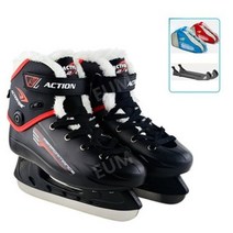 스피드스케이트 아이스 하키 피겨스케이트 쇼트트랙 내피분리 블랙 핑크 2종 링크 레슨 강습, 35, 숏스케이트