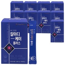 유유네이처 칼마디케이 플러스 3000mg x 30포 1개월분 칼슘 마그네슘 비타민D 비타민K 레몬맛, 10개