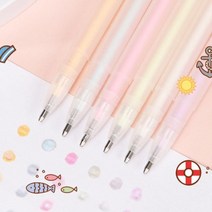 5개묶음 글루펜 다꾸용품 풀 펜형접 착제 인스 붙이기, 쿠팡여기 리필심-핑크, 쿠팡여기 본상품선택