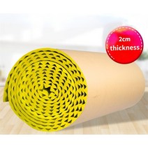 방음벽지 부분도배 초배지 차음재 책상 스튜디오 차단, yellow-100x100x2cm