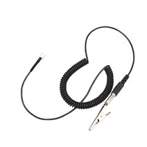 용접기 어스선 홀더선 anti static spring grounding wire clamp 접지 케이블 alligator clip to u terminal for ts80, 없음