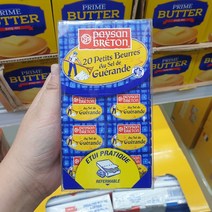 페이장브르통 뿌띠 게랑드버터 10gx40입 트레이더스, 단품, 단품